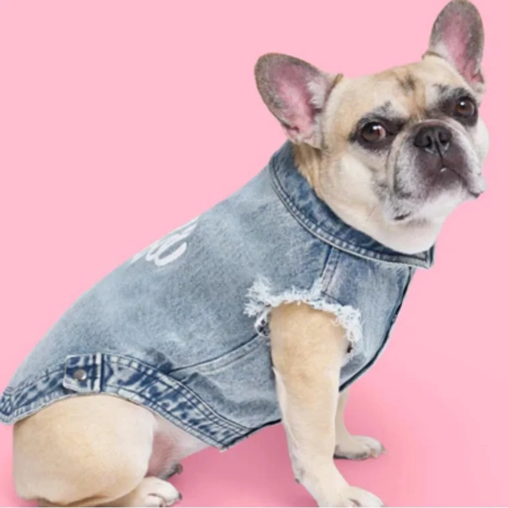 Barbie Denim dog Jacket - Picture 3 of 14